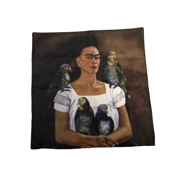 Frida Kahlo Portrait Pillowcase - Picture 1 of 3